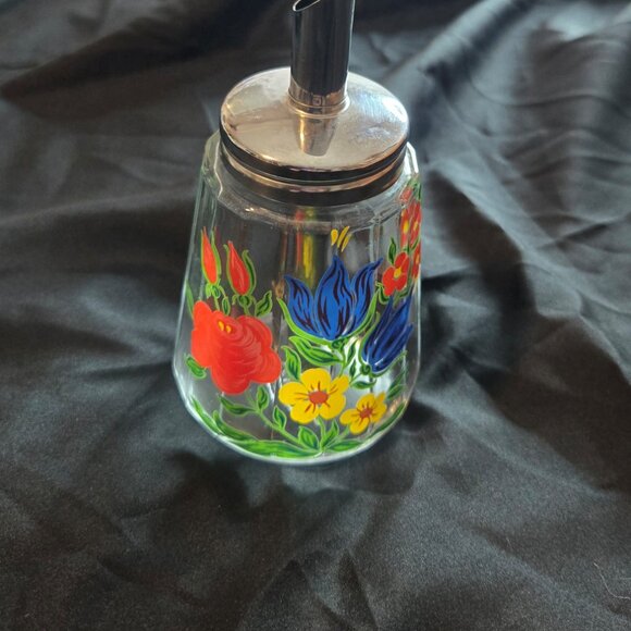 Vintage Austrian ST. CHRISTOPH-ROSTFREL Glass Sugar Pourer - Picture 3 of 10